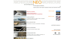 Desktop Screenshot of neoarchitecture.com