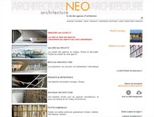 Tablet Screenshot of neoarchitecture.com